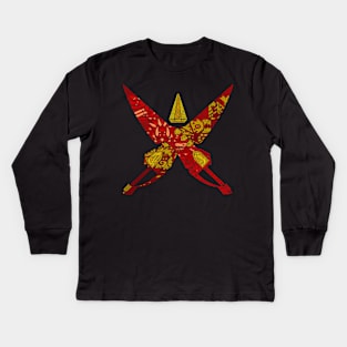 Monster hunter Dual Blades Kids Long Sleeve T-Shirt